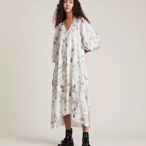 🕊️ALL SAINTS🕊️ US 6 Floral White Dress